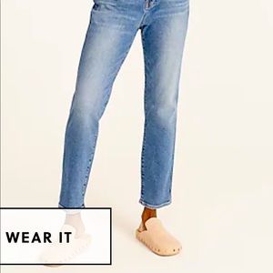 J Crew vintage straight jeans 9” rise size 31 14/16